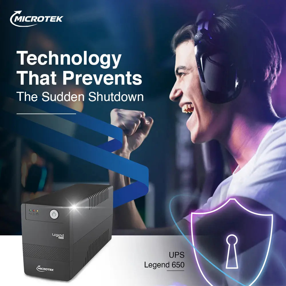 Microtek UPS Legend 1600 Critical Power Backup Solution