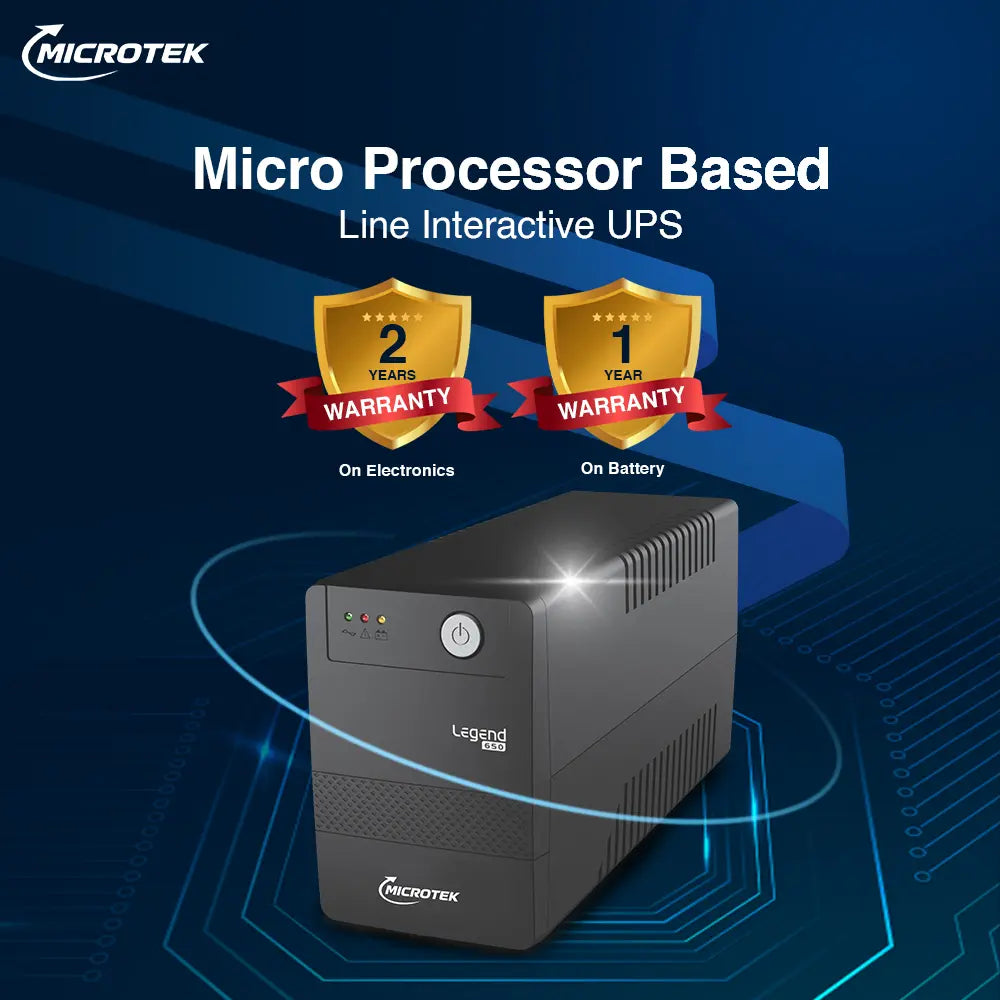 Microtek UPS Legend 1600 Critical Power Backup Solution